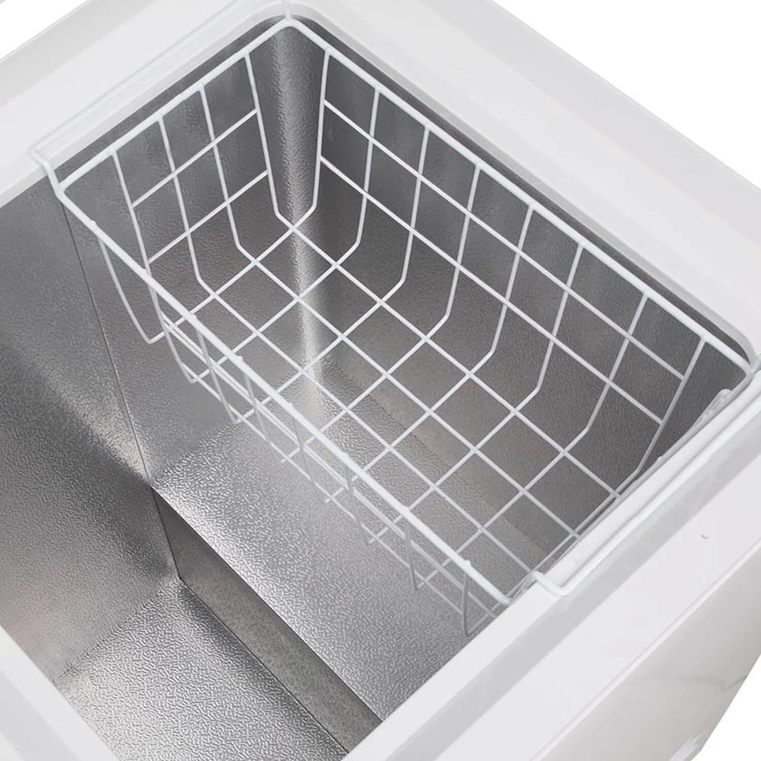 Chest Freezer Basket 16.5" Organizer Bins Metal Wi